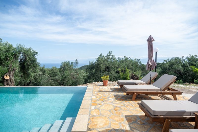 Infinity pool overlooking the sea