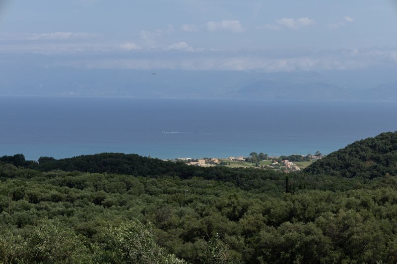 View over the Ionian