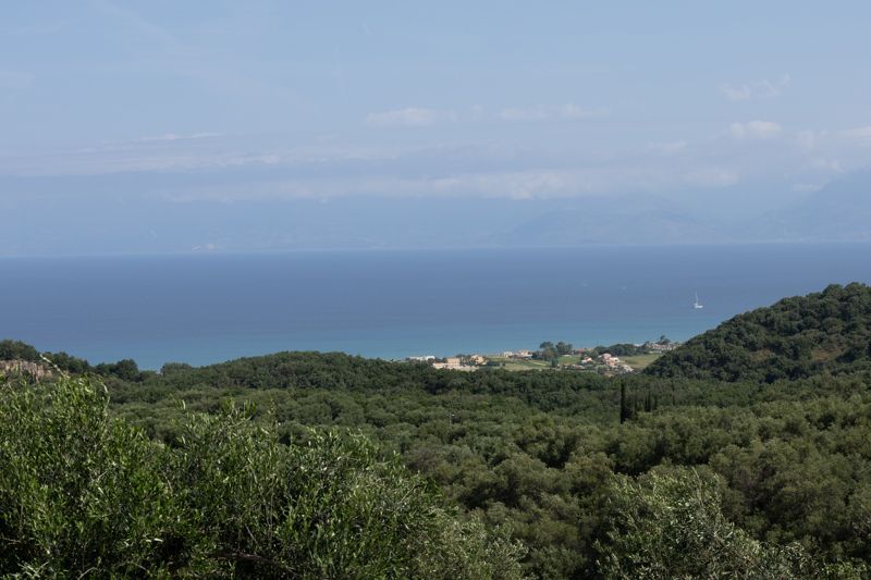 Sea view from the villa